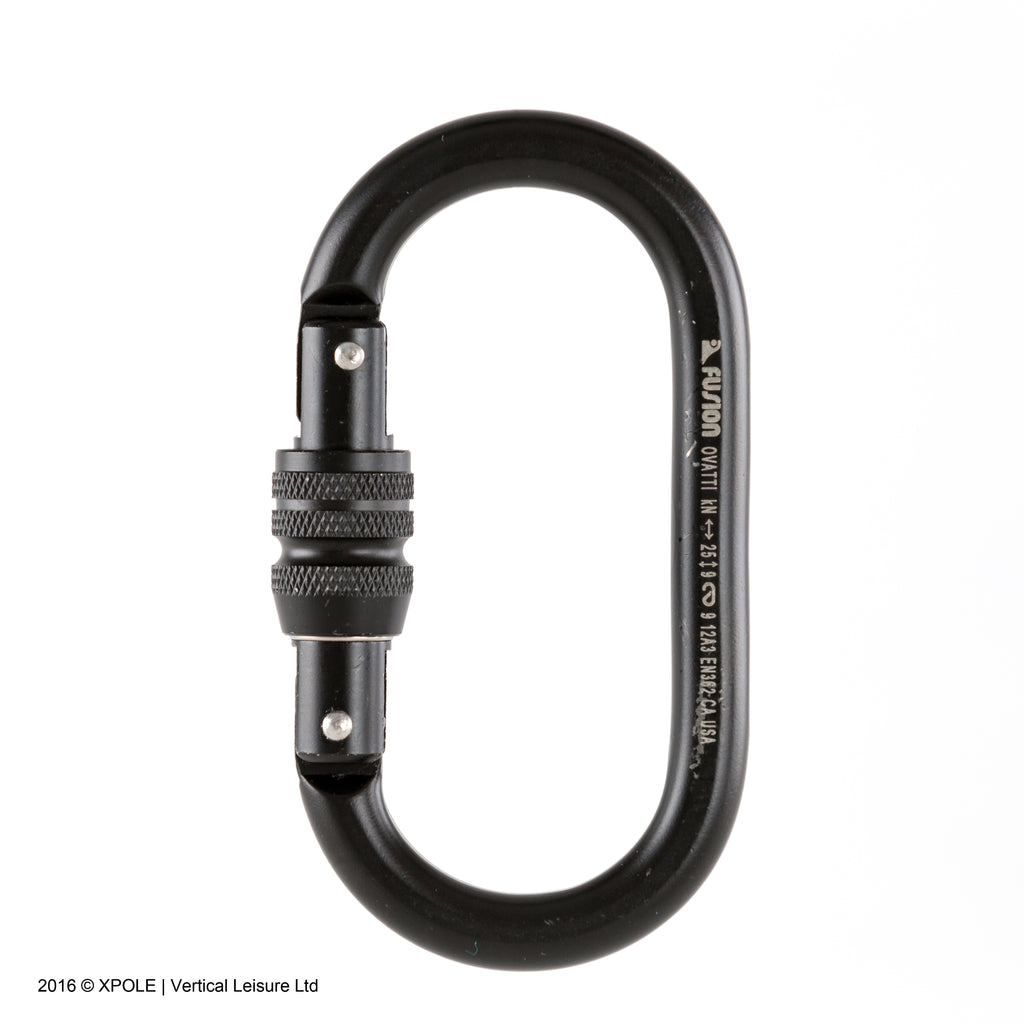 Carabiner – MBS 25kN – Black