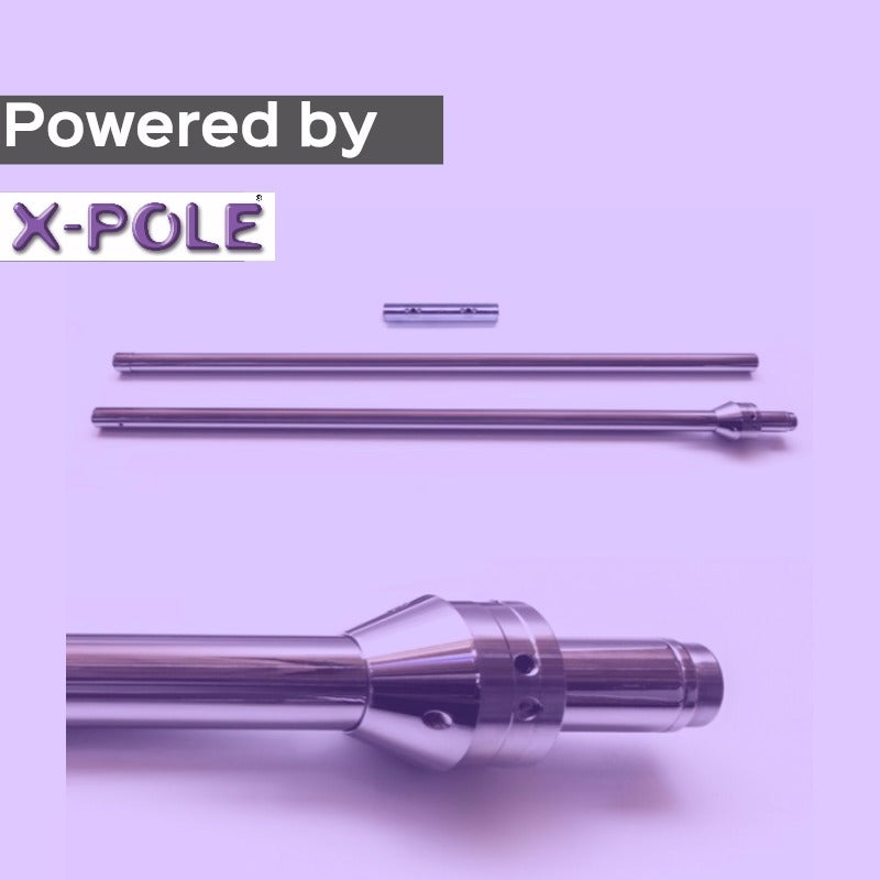Podium de Pole Dance X-Pole X-Stage Lite Powder Coated Noir