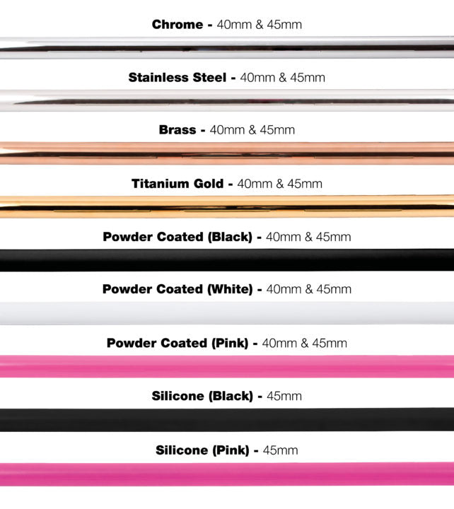 X-Pole Xpert Pro PX Silicone Black 45mm